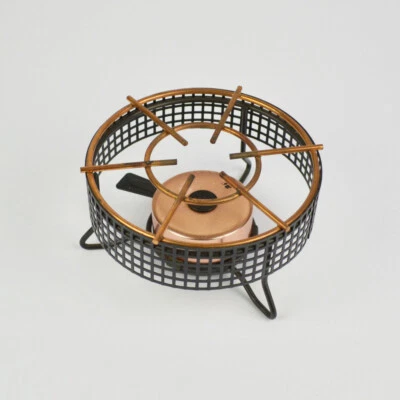 Vintage Stövchen mit Ronson BR 10 Gasbrenner für Rechauds - Metall - Bild 1 von 4