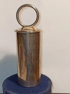 Ancienne râpe en métal argenté pour noix muscade ou autre très bon états (MB) - Bild 1 von 8