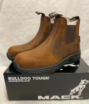 Mack Rider / Dealer Safety Boot (Dark / Rocky Brown)