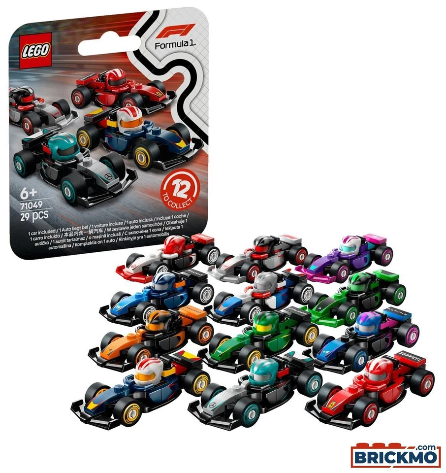 LEGO Minifigures 71049 F1 Rennwagen zum Sammeln