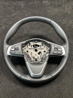 Volante BMW X1 2016 con controles OEM cuero negro Foto 1 de 4