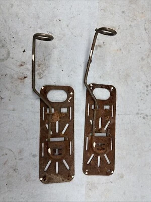 Moto de nieve vintage 1976-1978 Polaris TX340 440 TXL 340 soportes de capó #11 Foto 1 de 3