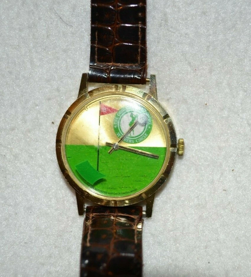 Reloj de golf - The Colgate Dinah Shore Winners Circle cuerda en funcionamiento Foto 1 de 4