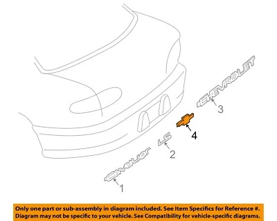 Conjunto de lanterna traseira usado serve: 2005 Chevrolet Cavalier tampa montada grau A - Imagem 1 de 3