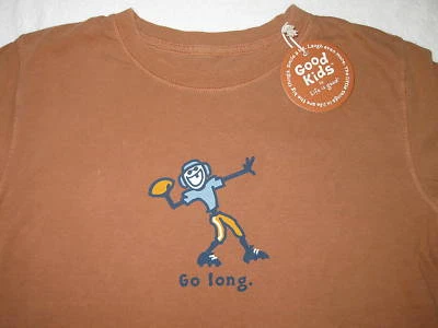 Camiseta LIFE IS GOOD Fútbol QB NFL Jake Niños SS NUEVA CON ETIQUETAS NUEVA Talla S Pequeña 5 6 Foto 1 de 3