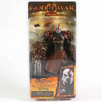 God of War Kratos In Ares Armor with the Blade of Olympus 7" Action Figure NECA - Image 1 of 4
