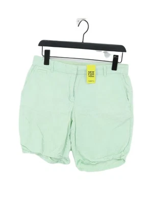 Gap Women's Shorts W 30 in Green Linen with Cotton Mom - Image 1 of 4
