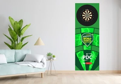 World Darts Championship 2.1m Tall Wall Graphic (Peel, Stick & Play) - Image 1 of 2