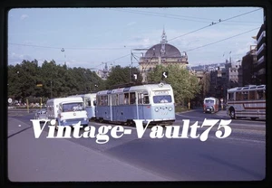 ORIGINAL SLIDE TROLLEY TRAM 190 OSLO NORWAY KODACHROME 1969 - Picture 1 of 1