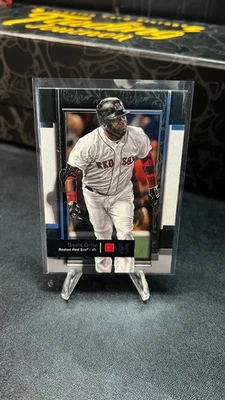 2024 Topps Museum Collection #79 David Ortiz Card Boston Red Sox - Image 1 of 2