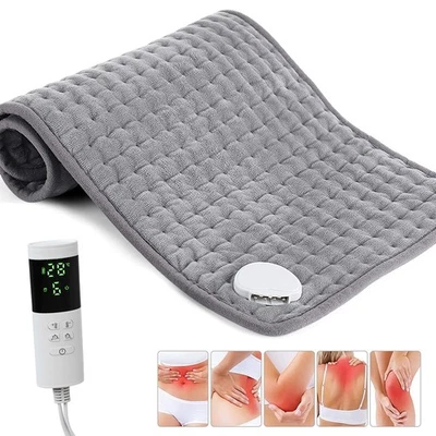 Heizkissen elektrisch XXL Wärmekissen Heizdecke Heizmatte Nacken Rücken Timing - Bild 1 von 4
