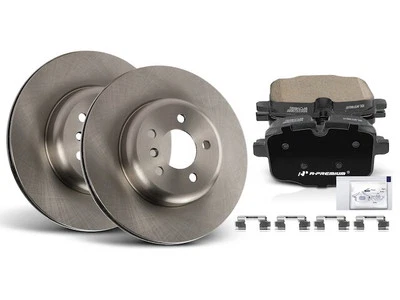 For 2013-2018 BMW 650i xDrive Gran Coupe Brake Pad and Rotor Kit APR 64476GDHW - Image 1 of 2