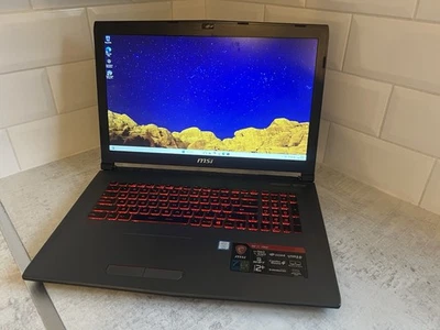 🎮 MSI GV72 7RE | i7-7700HQ | 8GB | 256GB SSD | GTX 1050 Ti 4GB | 17.3” FHD - Image 1 of 4