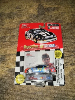 1995 Racing Champions Jeff Gordon #24 1/64 Stock Car fechado, novo no cartão - Imagem 1 de 2
