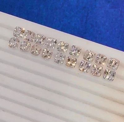 27.00ct Wonderful 7mm Cushion 100% Natural Pink Morganite - Image 1 of 2