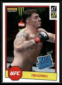 2022 Panini Instant UFC Tom Aspinall RATED ROOKIE RETRO 1/492 SP #RR34 RC - Picture 1 of 2