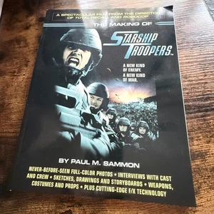 VINTAGE 1997 THE MAKING OF STARSHIP TROOPERS BY PAUL SAMMON - Bild 1 von 3