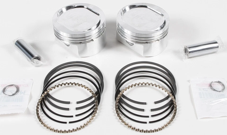 Harley Davidson XL883N Iron 883 Wiseco K1655 K Piston Kit (73ci., Reverse Dom... - Image 1 of 1