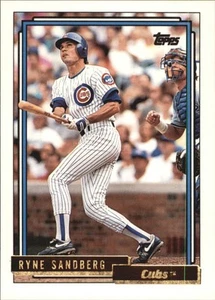 B0600- 1992 Topps Gold Baseball Card #s 1-250 -You Pick- 15+ FREE US SHIP - Picture 1 of 473