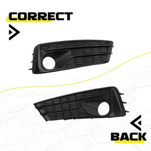 Set-2PCS Fog Light Cover w/Hole Cap Cap Left Right Fit 2020-2023 Subaru Impreza - Picture 1 of 8