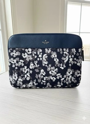 "Funda para portátil Kate Spade New York azul floral 14""" Foto 1 de 4
