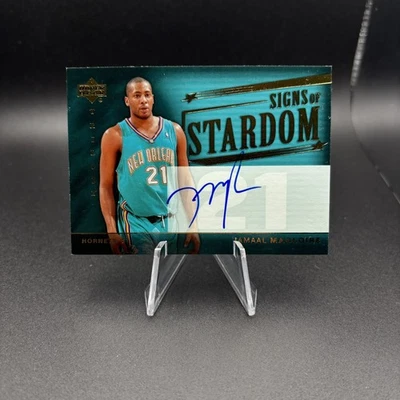 2004-05 Upper Deck Trilogy - Signs of Stardom Jamaal Magloire #SI-JM (AU) Auto - Image 1 of 2