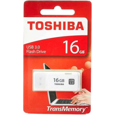 TOSHIBA Hochwertiger USB Stick 16 GB, kompatibel mit USB 3.0 Geräten,