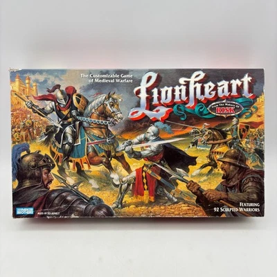 VINTAGE Lionheart COMPLETE 1997 War Strategy Risk Medieval Miniatures Figures - Image 1 of 4