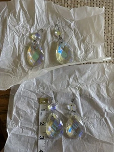 Chandelier 3" Crystal Rainbow Prisms W/ chandelier Light Replacement Canopy Kit - Picture 1 of 10