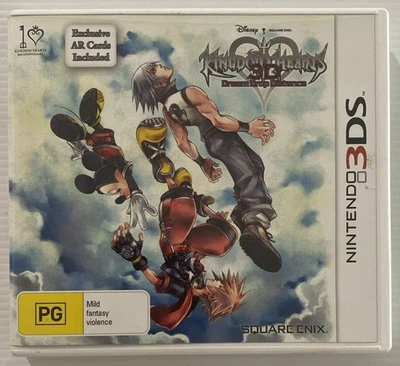 Disney Kingdom Hearts 3D Nintendo 3DS Game - Complete with AR Cards And Manual - image 1 of 3