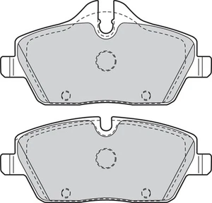 Front Brake Pads Set Fits Mini MINI 06- (302049) OEM Valeo - Picture 1 of 12