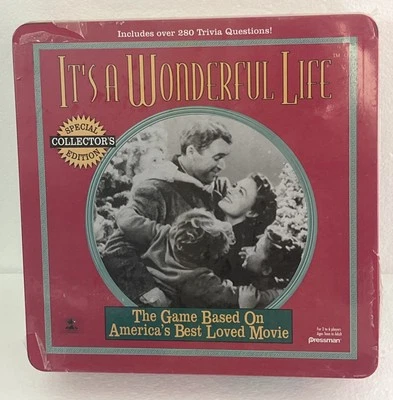 It’s A Wonderful Life Game 50th Anniversary Collector’s Tin Edition - NEW SEALED - Image 1 of 4