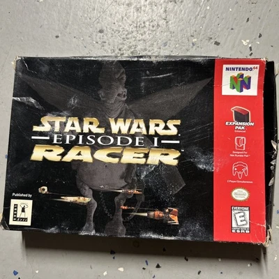 Star Wars Episode 1 Racer FACTORY SEALED N64 Authentic Cartridge - Image 1 of 3