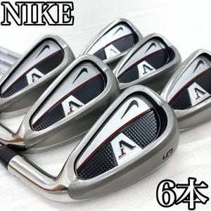 Used NIKE Vr V10 RED Irons #5-pw Flex:S - Picture 1 of 10