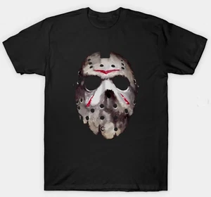 Jason Voorhees Short Sleeve T-shirt Mens Unisex S-3XL Black Fan Art - Picture 1 of 2