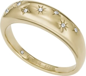 FOSSIL SADIE Damen Ring JF04239710 Edelstahl Stainless Steel 50 Gold 32022884 - Bild 1 von 4