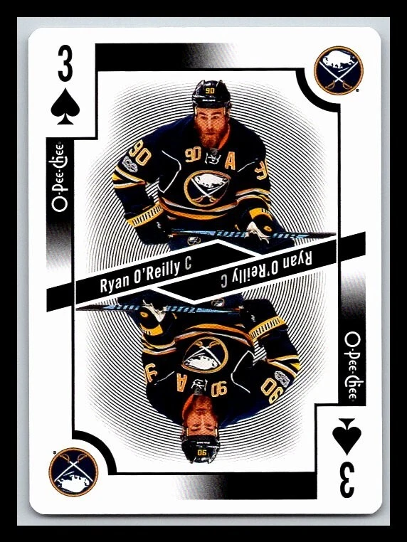 2017-18 O-Pee-Chee Playing Cards #3S Ryan O'Reilly - Image 1 of 2