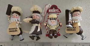 Vintage 4 HERSHEYS Chocolate Ornaments  - Picture 1 of 5
