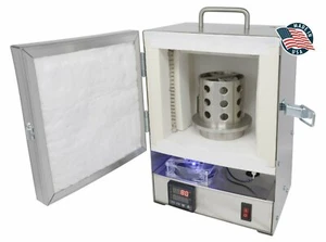 Horno de agotamiento de alta temperatura 2200 ° F programable joyería cera resina horno dental - Imagen 1 de 5