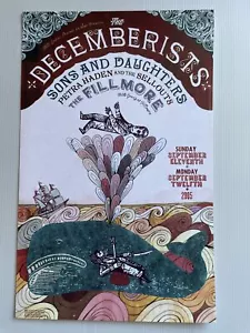 Decemberists Concert Poster 2005 F-716 Fillmore - Picture 1 of 1