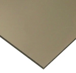 "Hoja transparente de bronce de policarbonato de 0,125"" - 1/8" tú eliges el tamaño" - Imagen 1 de 4