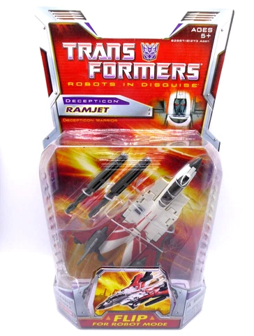RAMJET #2 Classic Deluxe Robots in Disguise Transformers 2007 Hasbro NEW Cover