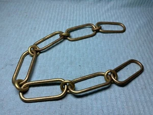 Lampadario a sospensione vintage 24" in ottone massiccio catena pendente LN - Foto 1 di 3