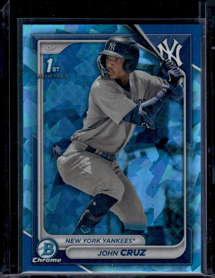 2024 Bowman Sapphire Edition #BCP-77 John Cruz - Image 1 of 2