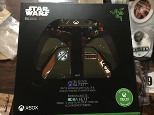 Razer Boba Fett Wireless Controller & Charging Stand For Xbox IN HAND new  - Picture 1 of 1