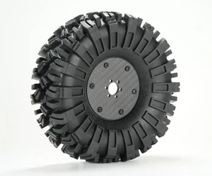 Tech Factory Racing 2.2" Carbon Fiber bead lock wheels for Axial Element Losi - Picture 1 of 1
