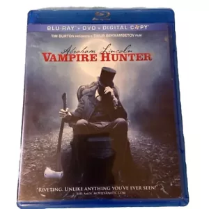 Abraham Lincoln Vampire Hunter Blu Ray Dvd Digital Horror Suspense 2 Disc - Picture 1 of 14