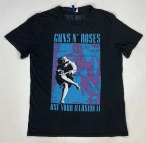 H&M Guns N Roses Use Your Illusion Tour 1991 Graphic T-shirt Men Small Music - Picture 1 of 8