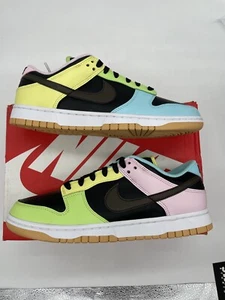 Nike Dunk Low SE Free 99 Black MultiColor DH0952-001 Size 10.5 Easter New White - Picture 1 of 8