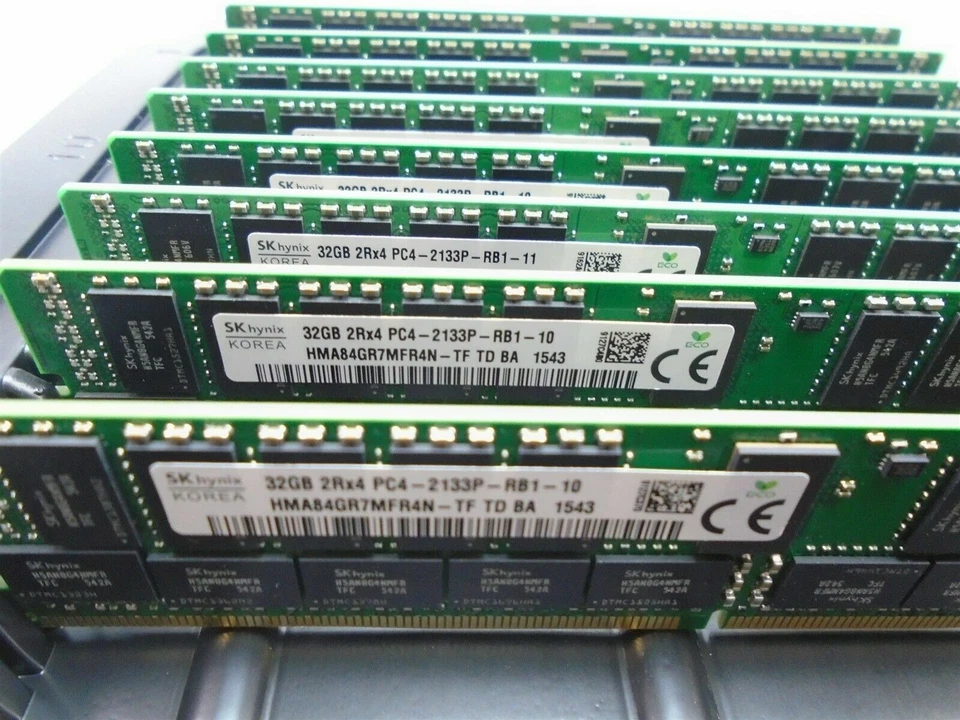 256GB (8x32GB) PC4-17000P-R DDR4 ECC Reg Server Memory RDIMM RAM for Dell R530 - Image 1 of 1